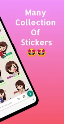 Magic Animated Stickers - WAStickerApps android App screenshot 0