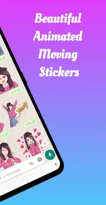 Magic Animated Stickers - WAStickerApps android App screenshot 4